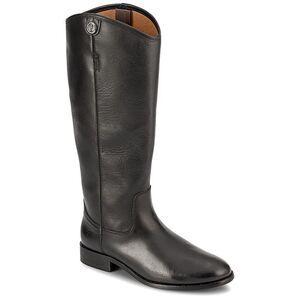Frye Women's Black Leather Over-the-Knee Riding Boots
